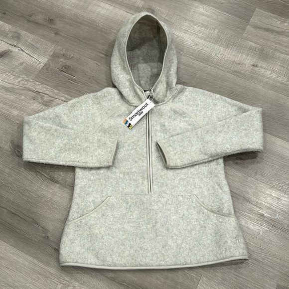 Smartwool Jackets & Blazers - SMARTWOOL | ASH HEATHER HUDSON TRAIL FLEECE ANORAK